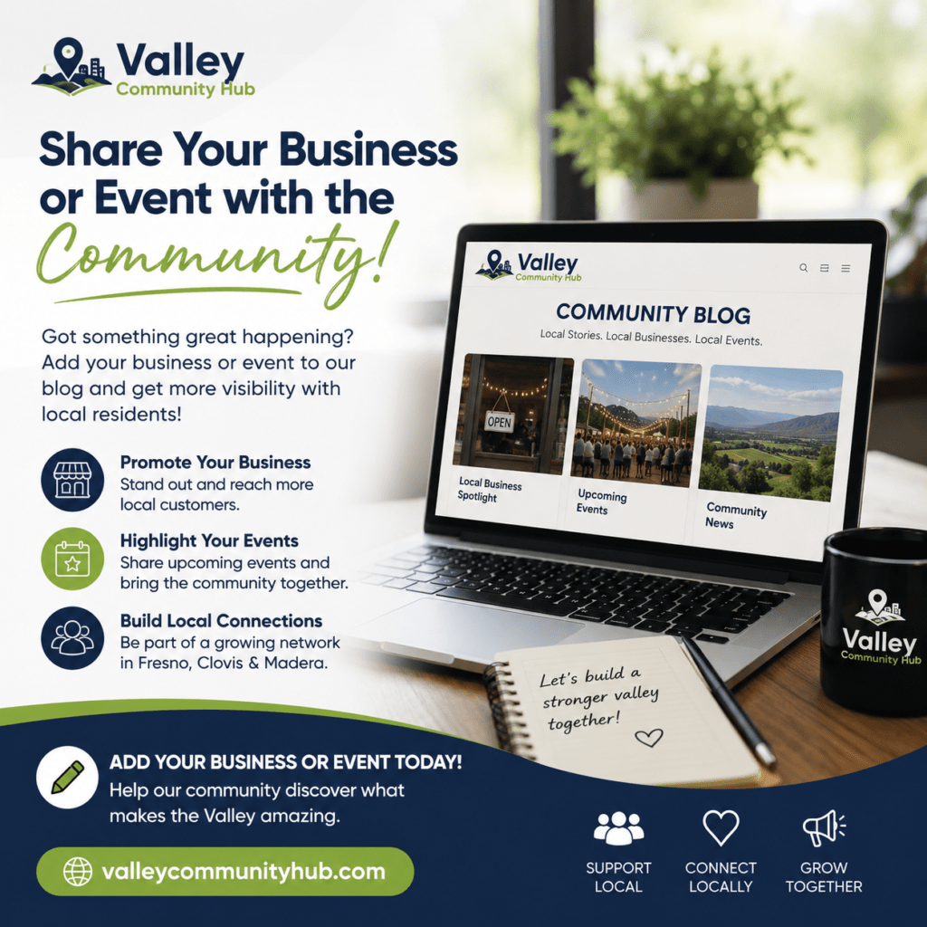 Reason for using us 1 At ValleyCommunityHub.com, our mission is simple: to connect local residents with the businesses, services, organizations, and opportunities that make our community thrive.